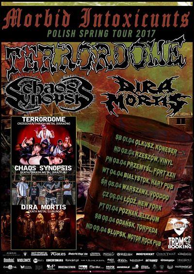 Plakat - Terrordome, Chaos Synopsis, Dira Mortis