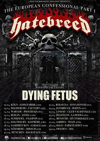 Plakat - Hatebreed, Dying Fetus, Drown My Day