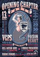 Koncert VCPS, The Unholy Preachers, Hell Nation Army, Poison Heart, Moron's Morons