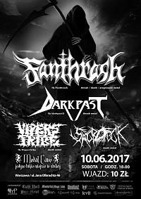 Plakat - Fanthrash, Darkpast, Vipers Tribe