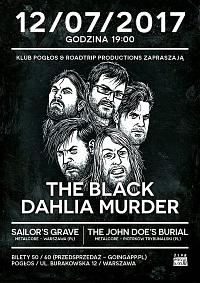 Plakat - The Black Dahlia Murder, Sailor's Grave