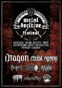 Plakat - Dragon, Christ Agony, Besatt, Inferno