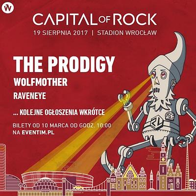 Plakat - The Prodigy, Wolfmother, RavenEye