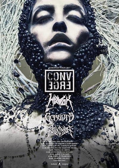 Plakat - Converge, Gorguts, Havok