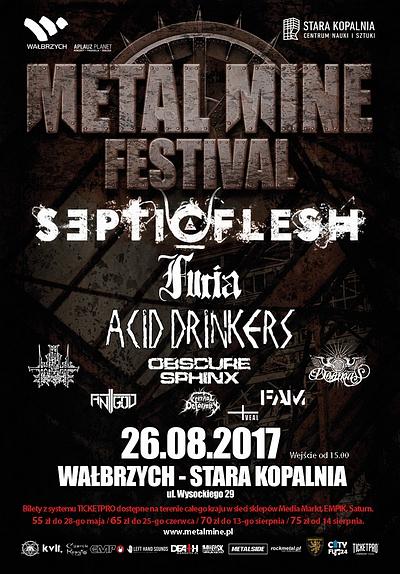 Plakat - Furia, Acid Drinkers, Septicflesh