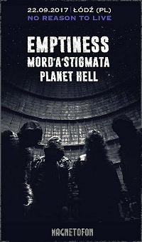 Plakat - Emptiness, Mord'A'Stigmata, Planet Hell