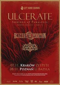 Plakat - Ulcerate, Blaze of Perdition, Outre