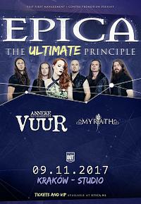 Plakat - Epica, Vuur, Myrath