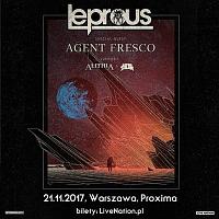 Plakat - Leprous, Agent Fresco, Alithia