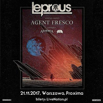 Plakat - Leprous, Agent Fresco, Alithia