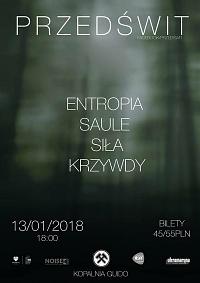 Plakat - Entropia, Saule, Siła, Krzywdy