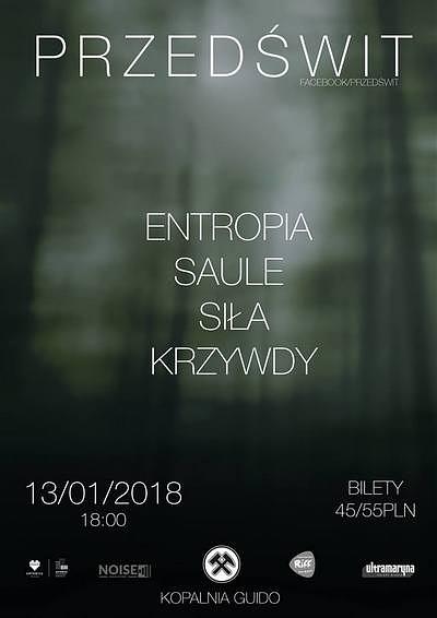 Plakat - Entropia, Saule, Siła, Krzywdy