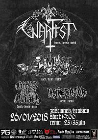 Plakat - Warfist, Temple Desecration, Rites of Daath