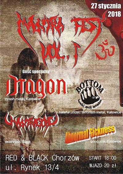 Plakat - Dragon, Abnormal Sickness, Mantragore