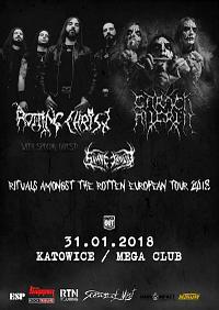 Plakat - Rotting Christ, Carach Angren, Svart Crown