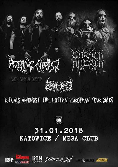 Plakat - Rotting Christ, Carach Angren, Svart Crown