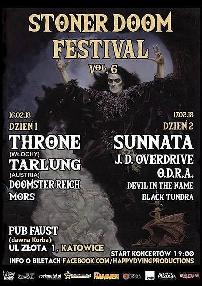 Plakat - Throne, Tarlung, Doomster Reich