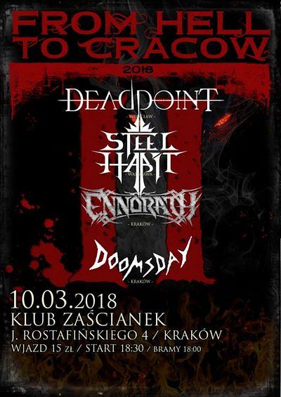 Plakat - Deadpoint, Steel Habit, Ennorath