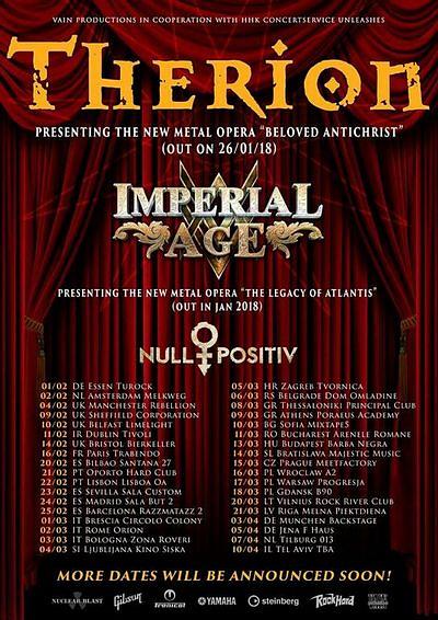 Plakat - Therion, Imperial Age, Null Positiv