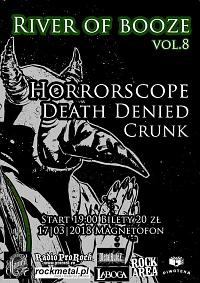 Plakat - Death Denied, Horrorscope, Crunk