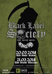 Plakat - Black Label Society, Monolord