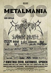 Plakat - Metalmania 2018