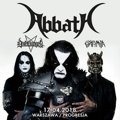 Plakat - Abbath, Voidhanger, Varmia