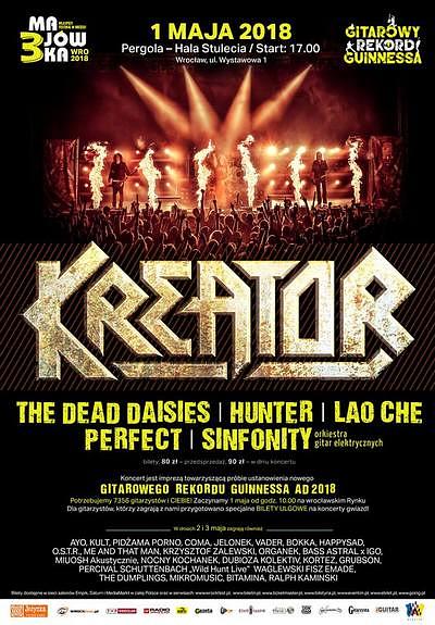 Plakat - Kreator, The Dead Daisies, Perfect