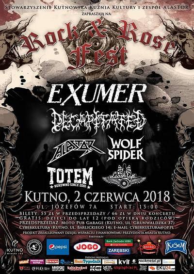 Plakat - Exumer, Decapitated, Wolf Spider