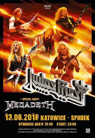 Plakat - Judas Priest, Megadeth