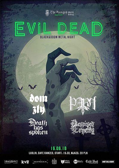 Plakat - Dom Zły, Parh, Death Has Spoken