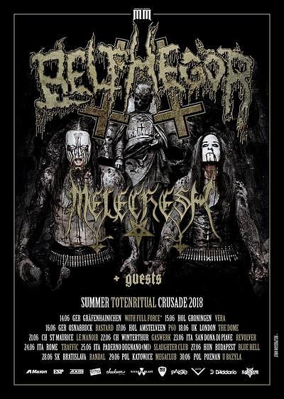 Plakat - Belphegor, Melechesh, De Profundis