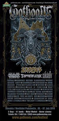 Plakat - Gothoom Open Air Fest 2018