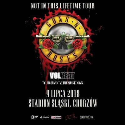 Plakat - Guns N' Roses, Volbeat, Tyler Bryant & The Shakedown