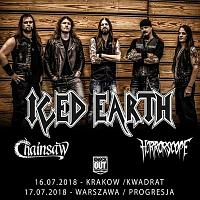 Plakat - Iced Earth, Horrorscope, Chainsaw