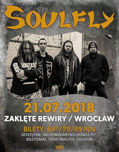 Plakat - Soulfly, The Sixpounder, Koronal