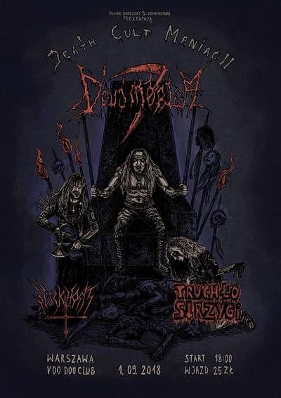 Plakat - Deus Mortem, Truchło Strzygi, Black Hosts