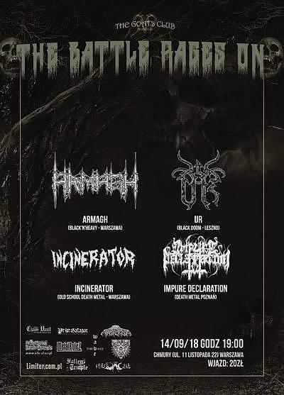 Plakat - Armagh, Ur, Incinerator, Impure Declaration