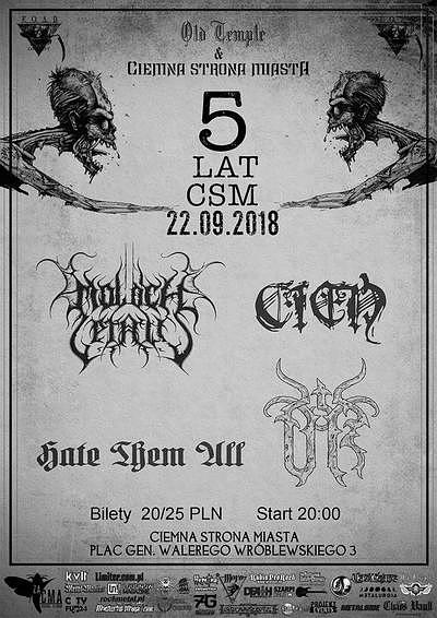 Plakat - Moloch Letalis, Cień, Hate Them All