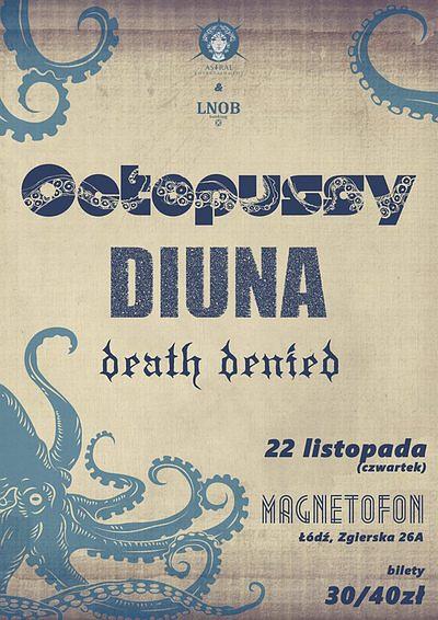 Plakat - Octopussy, Diuna, Death Denied