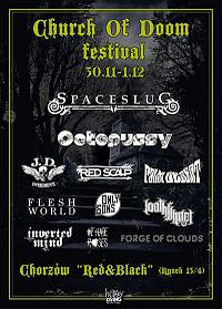 Plakat - Church of Doom Festival