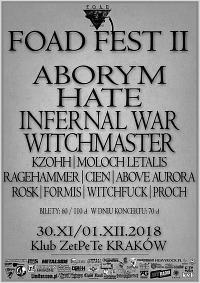 Plakat - FOAD Fest II