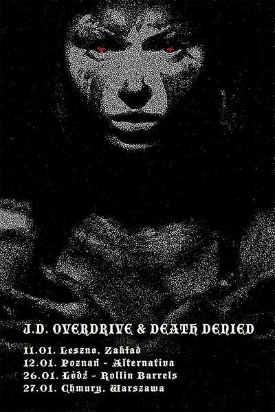 Plakat - J. D. Overdrive, Death Denied