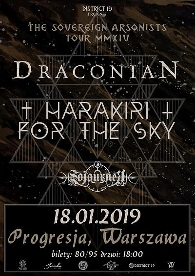 Plakat - Draconian, Harakiri For The Sky