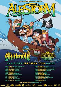 Plakat - Alestorm, Skalmold, Bootyard Bandits