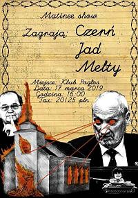 Plakat - Czerń, Jad, Melty