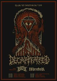 Plakat - Decapitated, Baest, Mentor