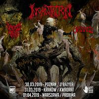 Plakat - Incantation, Defeated Sanity, Skinned