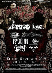 Plakat - Rock & Rose Fest 2019