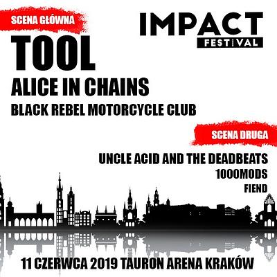Plakat - Tool, Alice In Chains, Black Rebel Motorcycle Club